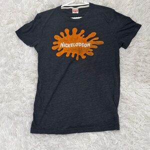 HOMAGE Nickelodeon Charcoal Tee